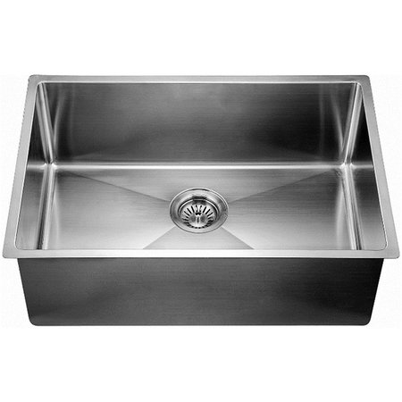 DAWN Undermount Extra Small Corner Radius Single Bowls 10 x 18 x 265 in XSR251610